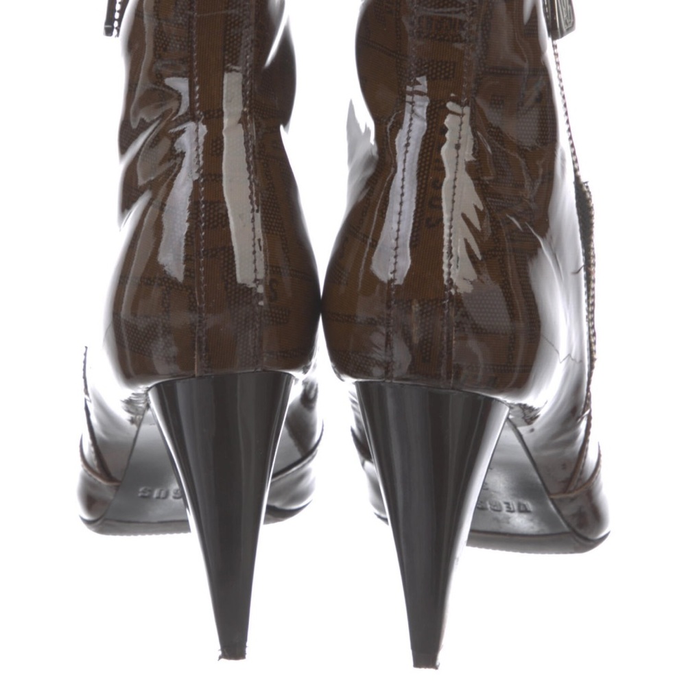 Authentic Versace Point Toe Booties - image 4